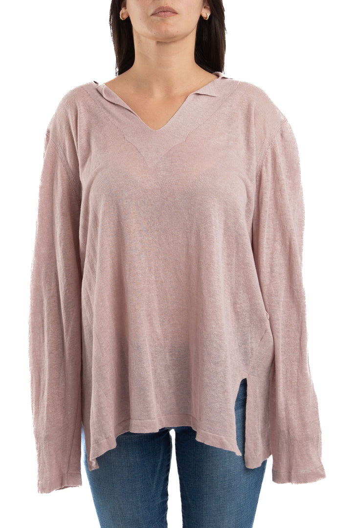 Blusa Voyage (NWT) NWT rosa, vista frontal – ClosetRehab