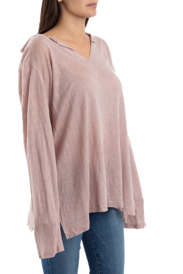 Blusa Voyage (NWT) NWT rosa, vista posterior – ClosetRehab