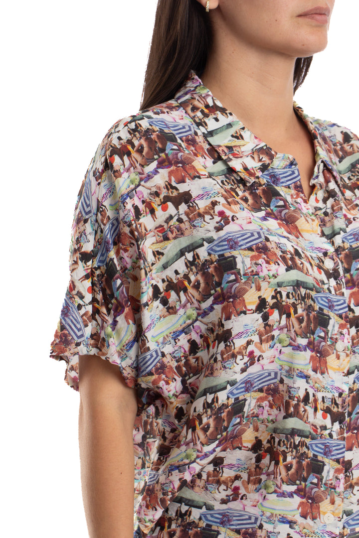 Blusa Bimba y Lola estampado, detalle 5 – ClosetRehab