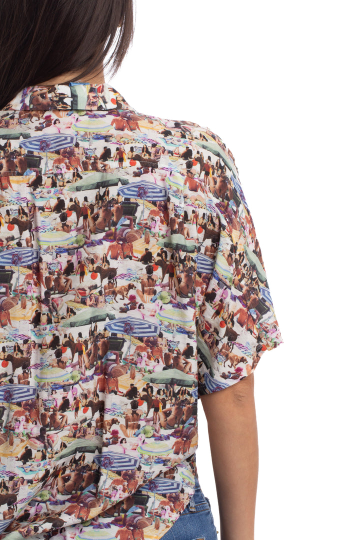 Blusa Bimba y Lola estampado, detalle 6 – ClosetRehab