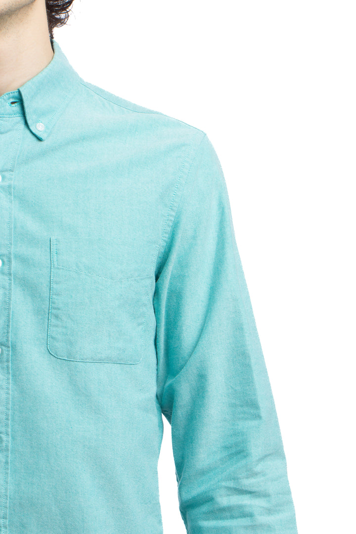 Camisa J.Crew azul, detalle – ClosetRehab