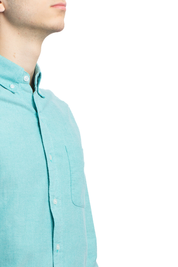 Camisa J.Crew azul, detalle 5 – ClosetRehab
