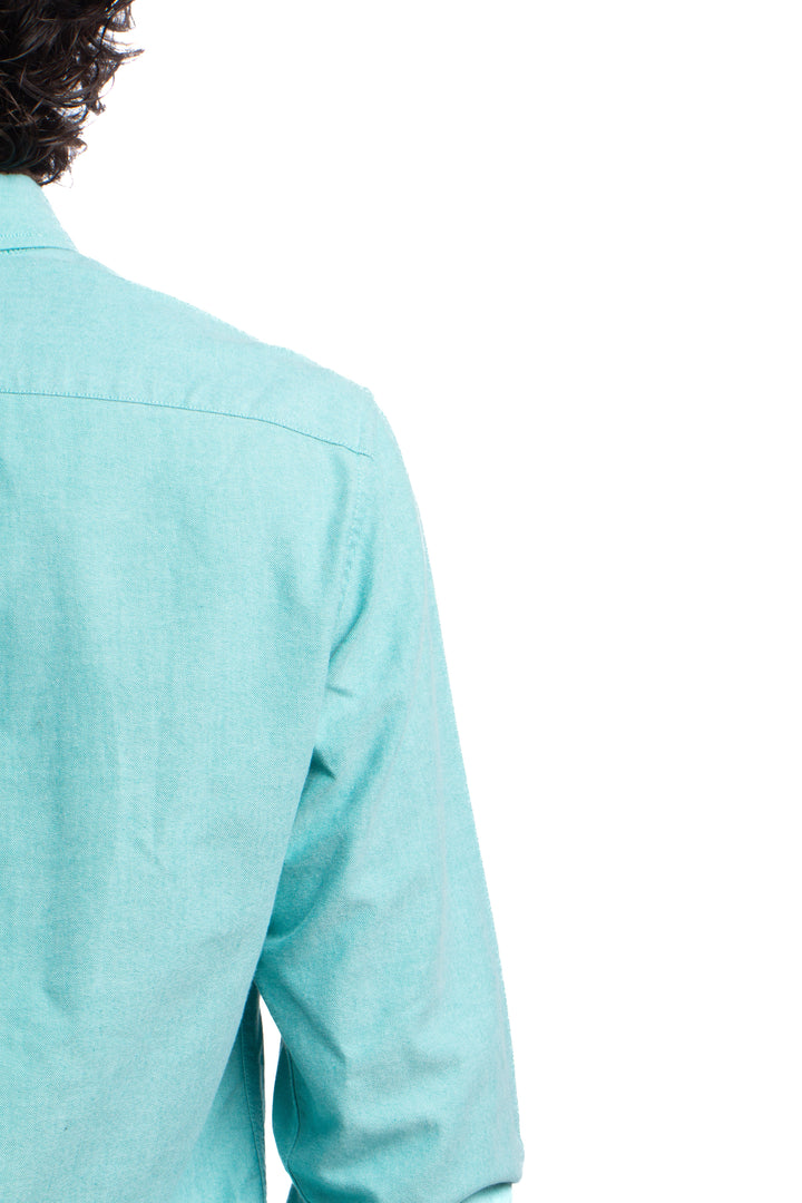 Camisa J.Crew azul, detalle 6 – ClosetRehab