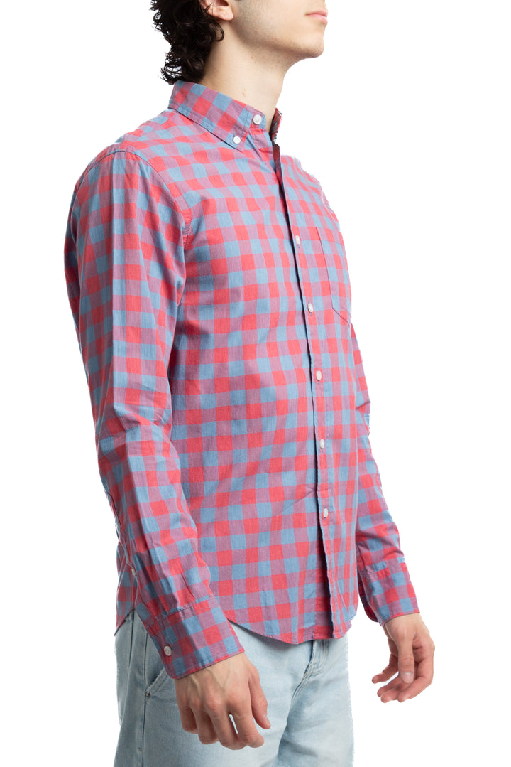 Camisa J.Crew estampado, vista posterior – ClosetRehab