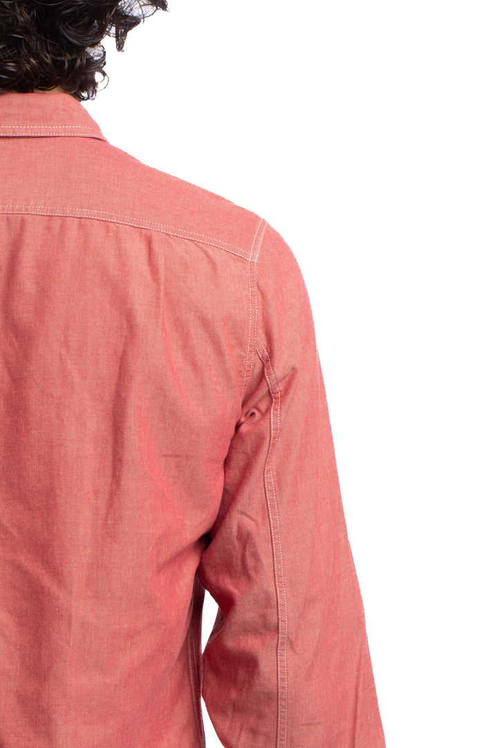Camisa J.Crew rojo, detalle 6 – ClosetRehab