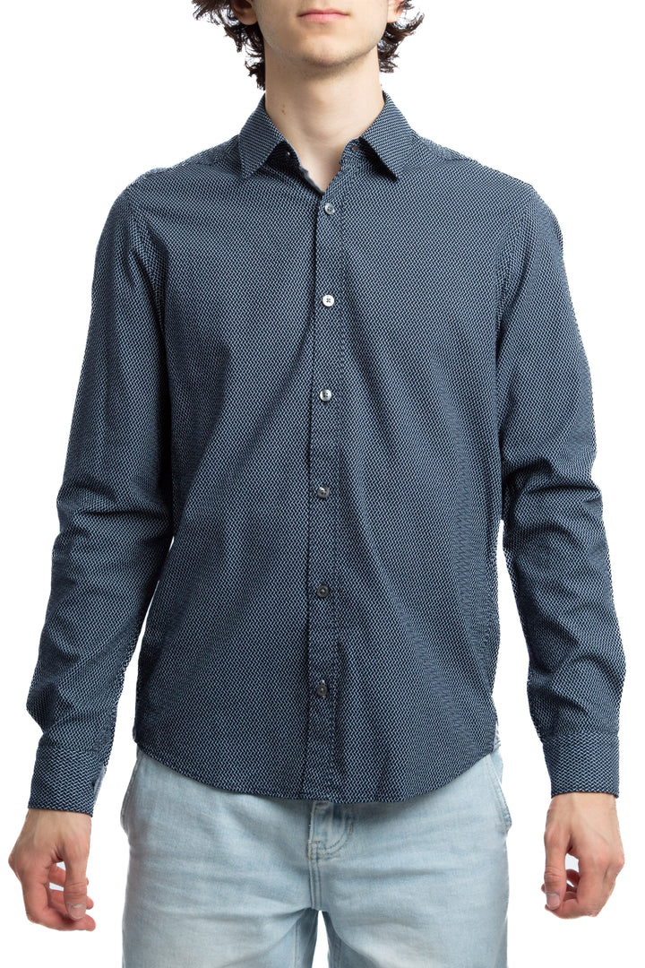 Camisa Boss Hugo Boss estampado, vista frontal – ClosetRehab
