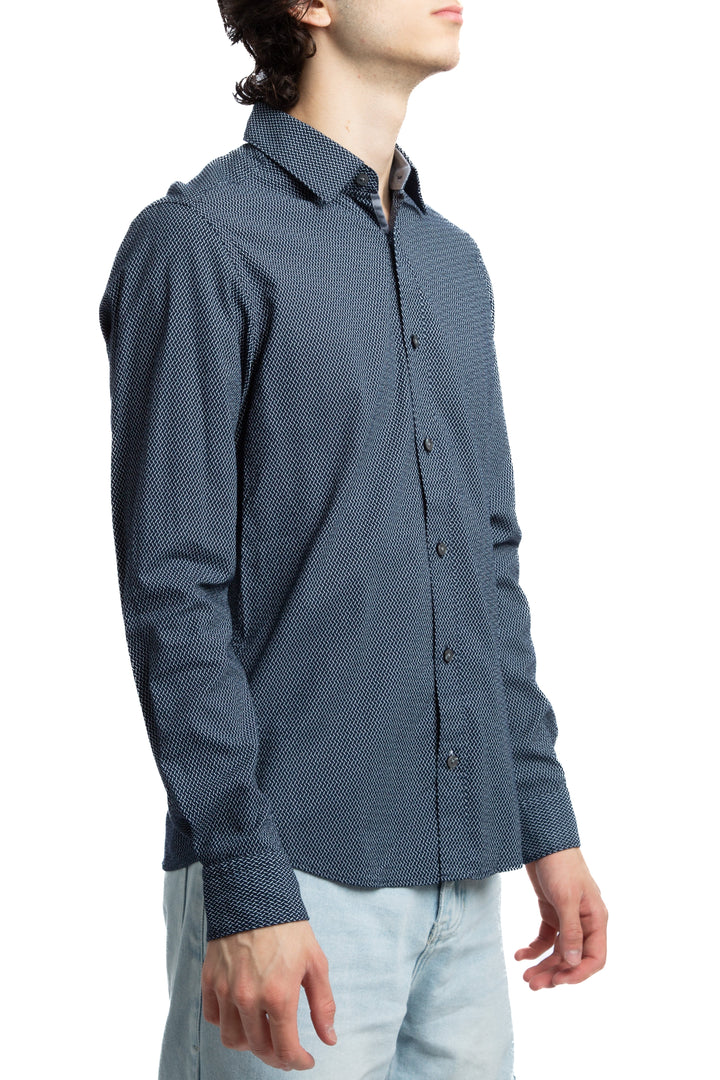 Camisa Boss Hugo Boss estampado, vista posterior – ClosetRehab