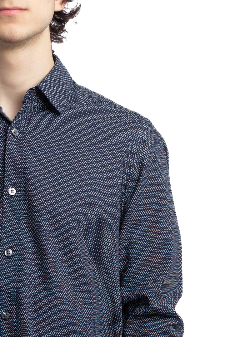 Camisa Boss Hugo Boss estampado, detalle – ClosetRehab