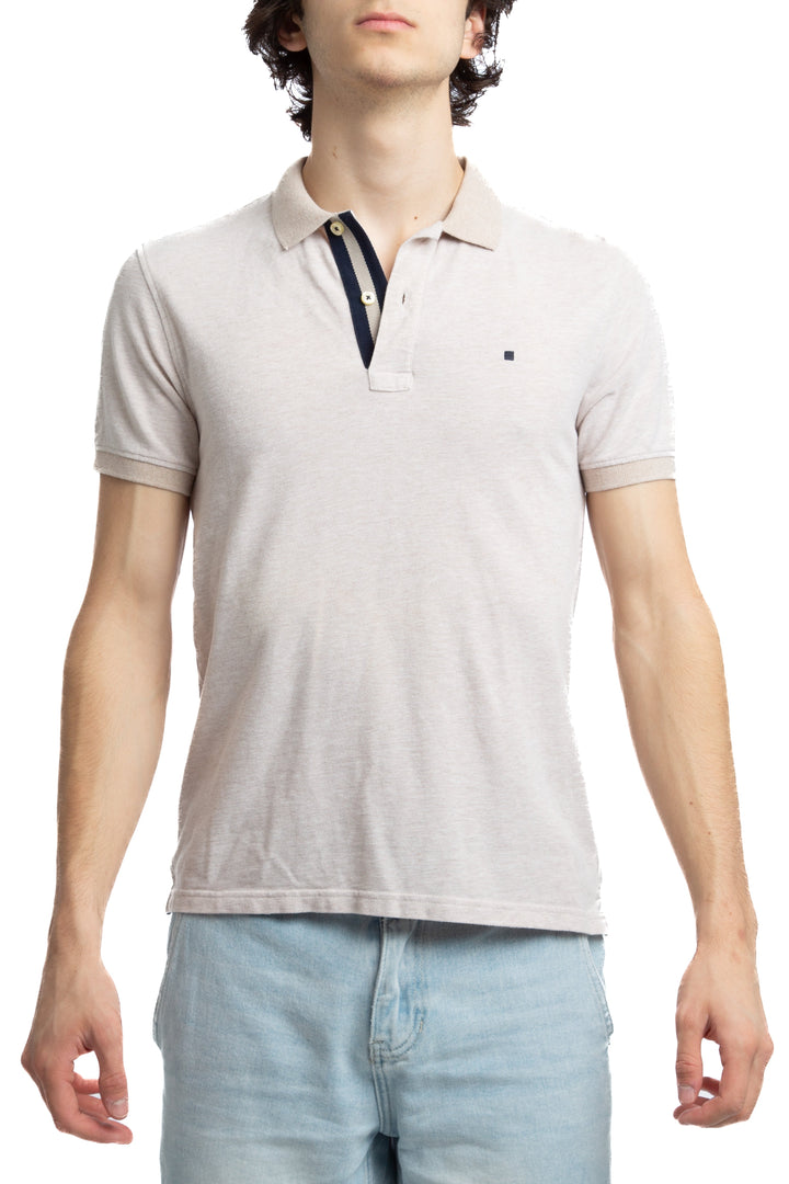 Polo Purificacion Garcia beige, vista frontal – ClosetRehab