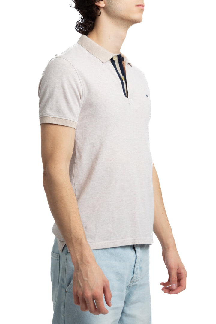 Polo Purificacion Garcia beige, vista posterior – ClosetRehab