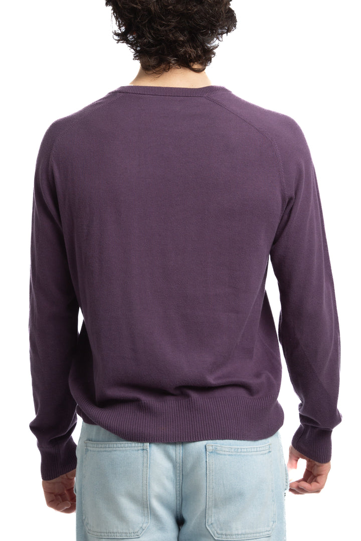 Suéter Penguin morado, vista lateral – ClosetRehab