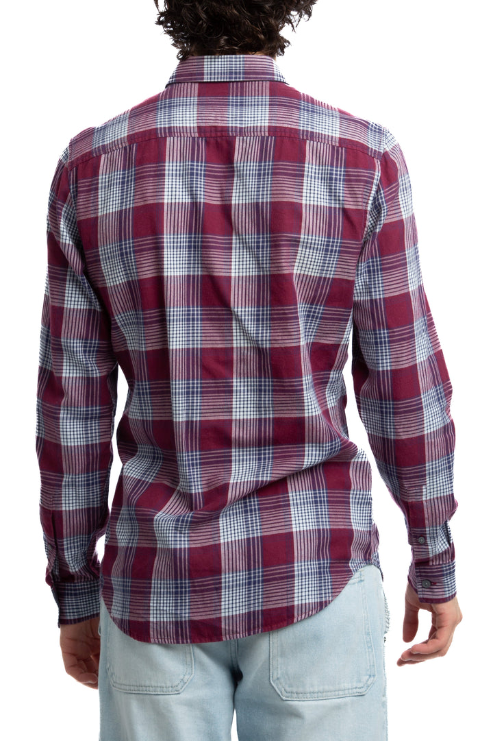 Camisa Armani Exchange estampado, vista lateral – ClosetRehab
