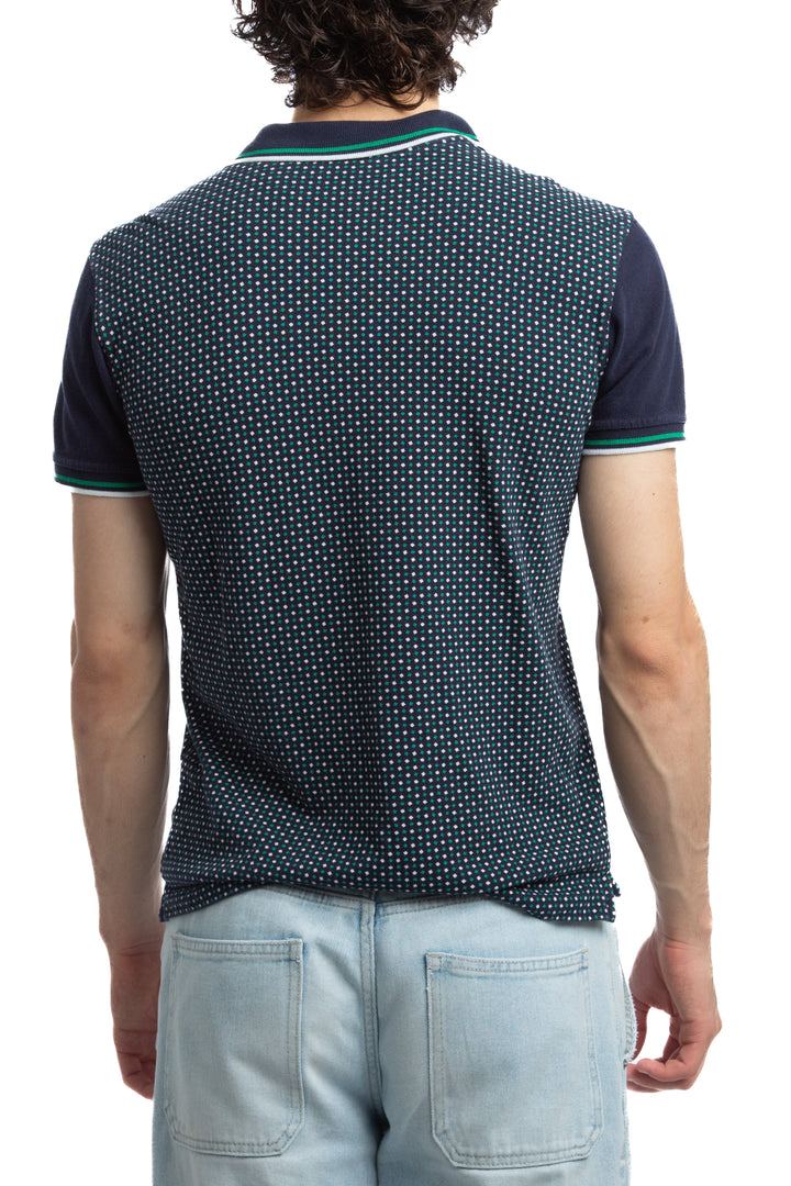 Polo Purificacion Garcia estampado, vista lateral – ClosetRehab