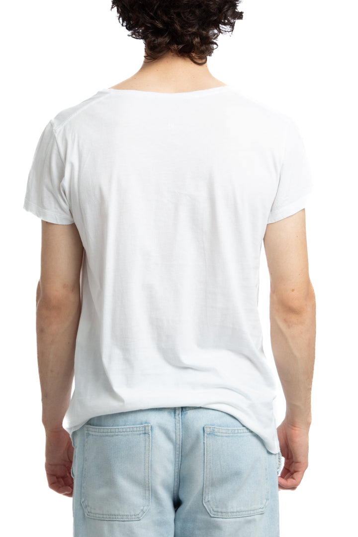 Camiseta Carolina Herrera blanco, vista lateral – ClosetRehab