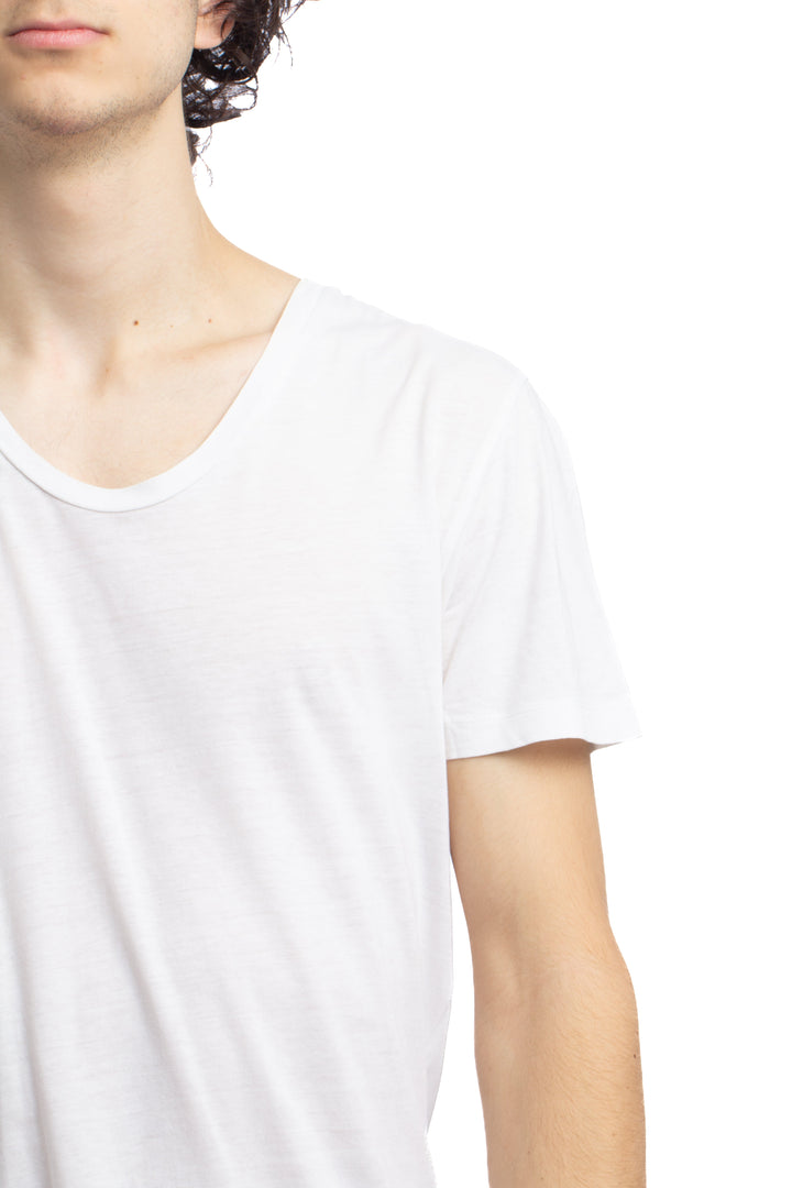 Camiseta Hugo Hugo Boss blanco, detalle – ClosetRehab