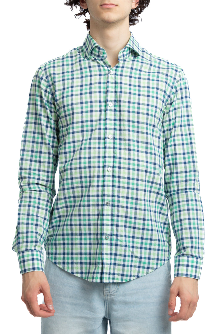Camisa Boss Hugo Boss estampado, vista frontal – ClosetRehab
