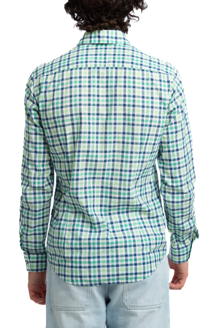 Camisa Boss Hugo Boss estampado, vista lateral – ClosetRehab