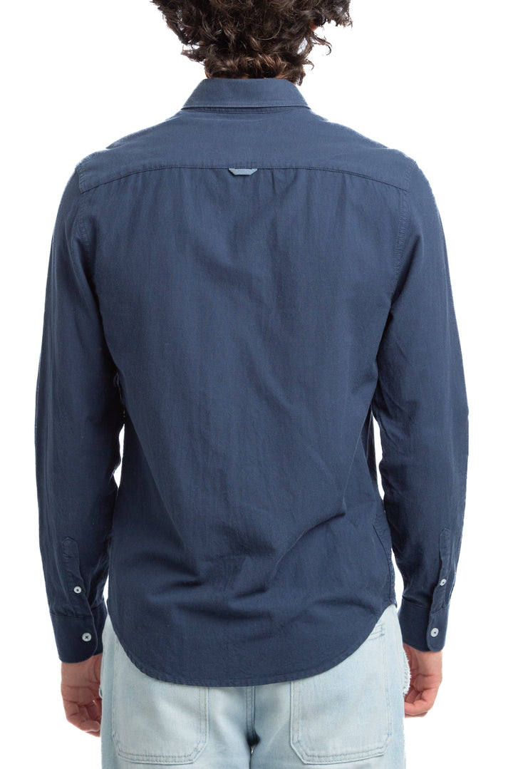 Camisa Penguin azul, vista lateral – ClosetRehab