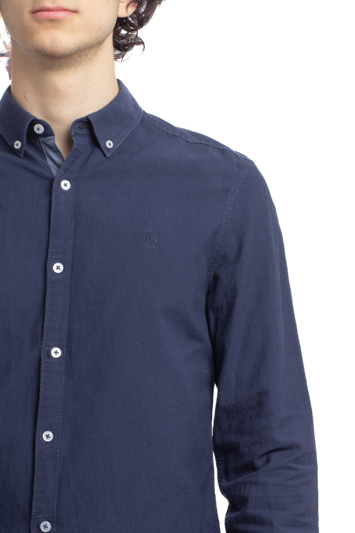 Camisa Penguin azul, detalle – ClosetRehab