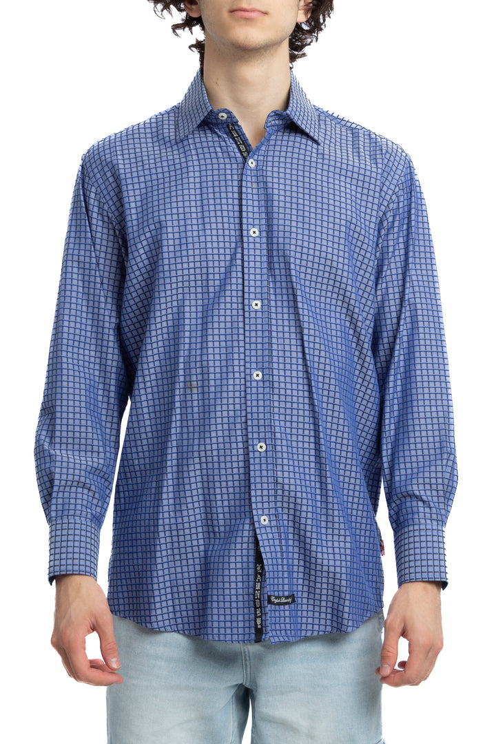 Camisa English Laundry estampado, vista frontal – ClosetRehab