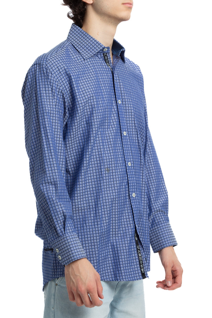 Camisa English Laundry estampado, vista posterior – ClosetRehab