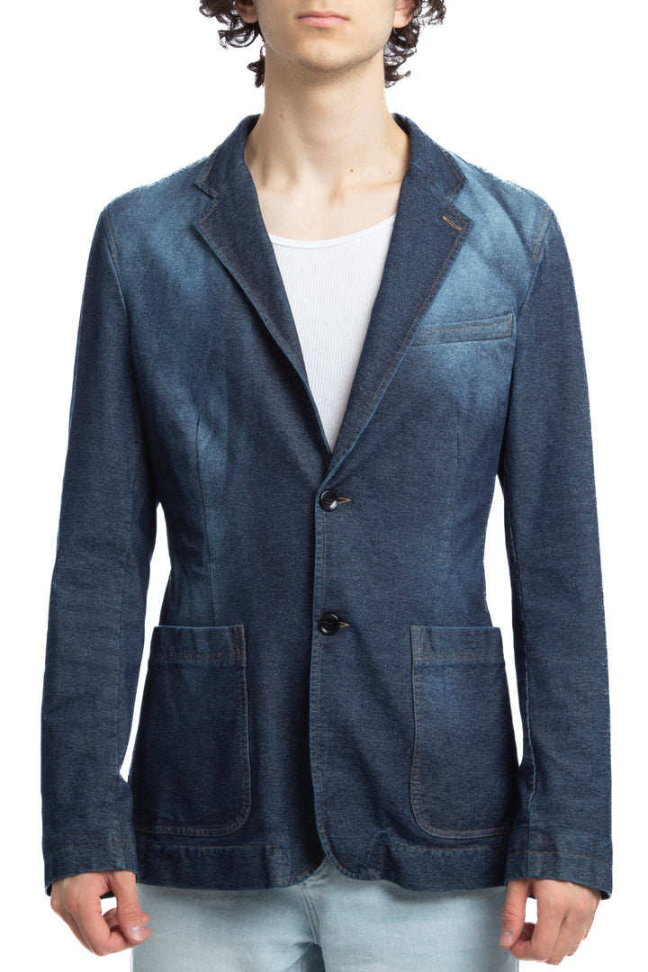 Saco Dolce & Gabbana azul, vista frontal – ClosetRehab
