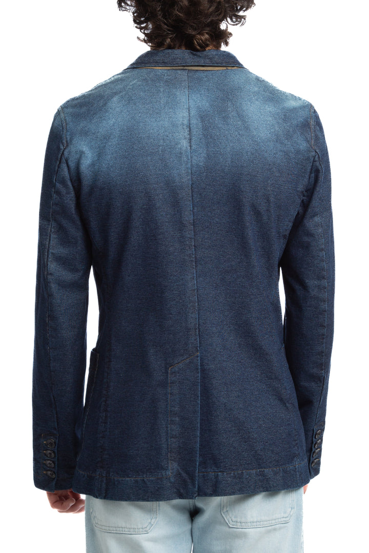 Saco Dolce & Gabbana azul, vista lateral – ClosetRehab