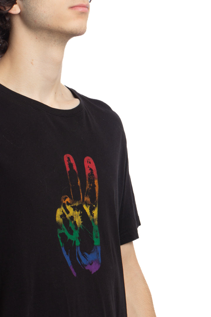 Playera John Varvatos U.S.A negro, detalle 5 – ClosetRehab