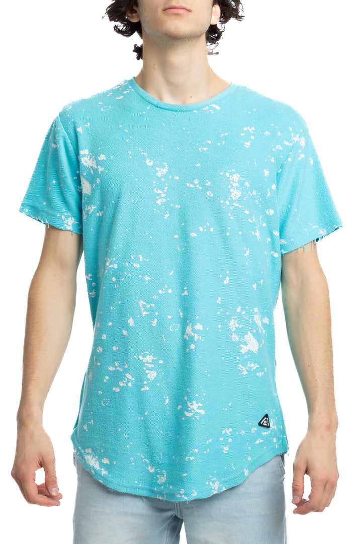 Camiseta American Stitch azul, vista frontal – ClosetRehab