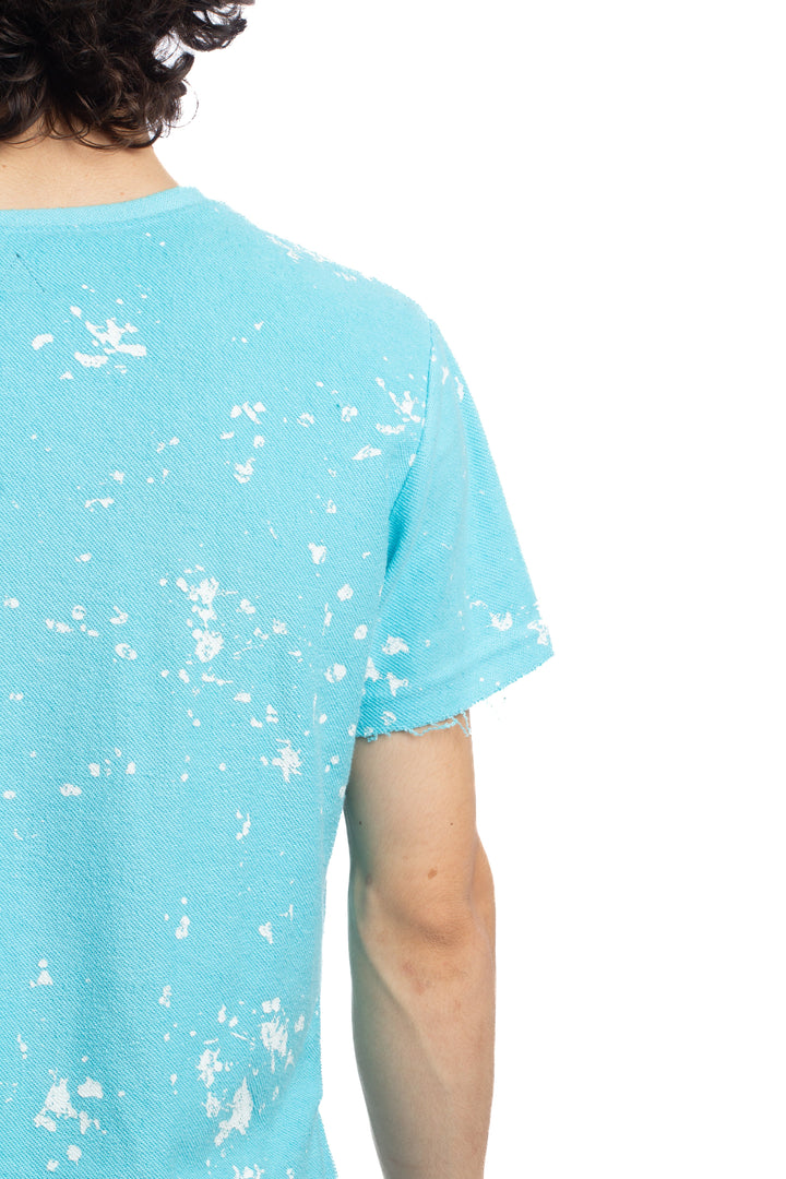 Camiseta American Stitch azul, detalle 6 – ClosetRehab