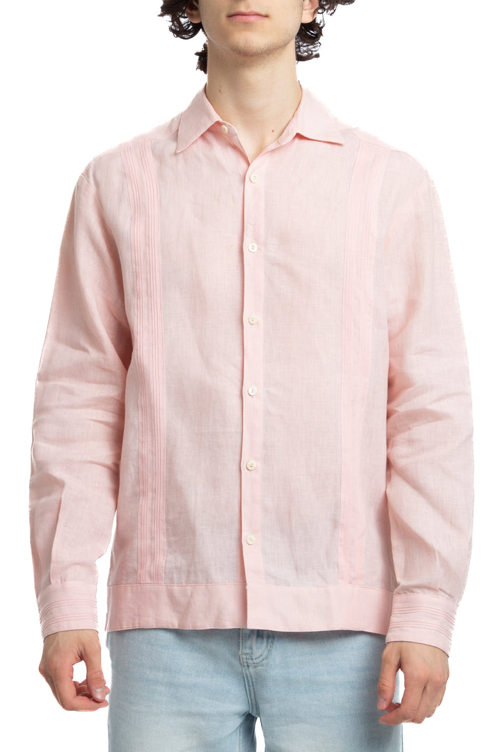 Camisa Apres rosa, vista frontal – ClosetRehab