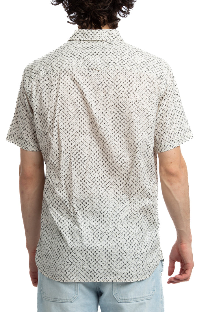Camisa All Saints estampado, vista lateral – ClosetRehab