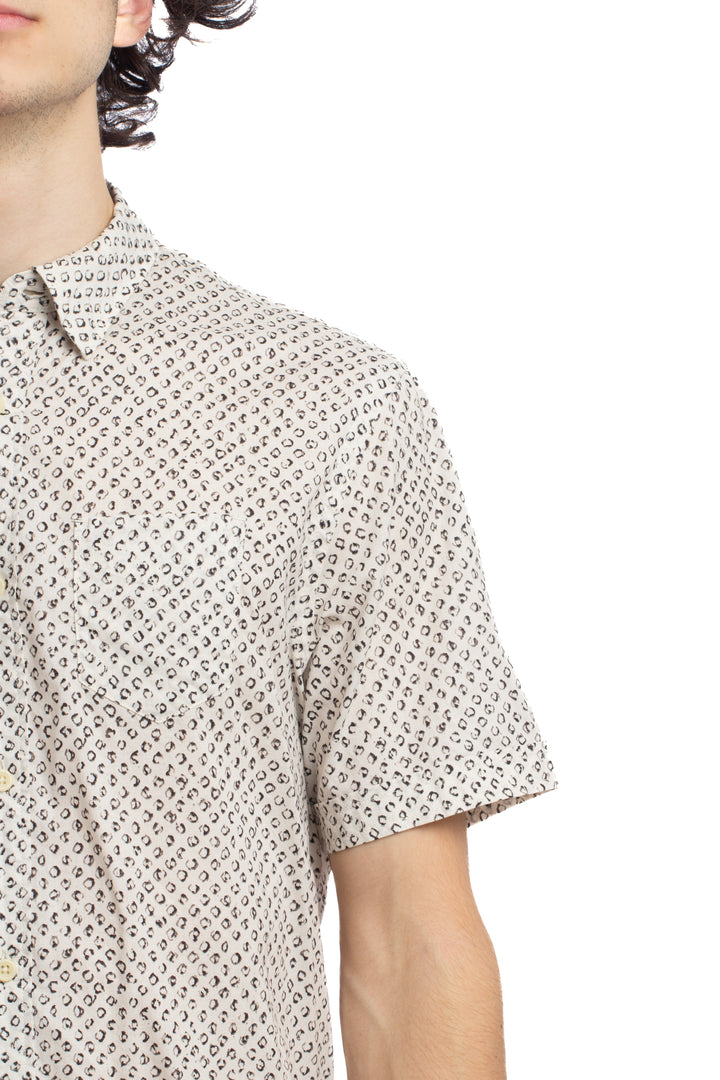 Camisa All Saints estampado, detalle – ClosetRehab