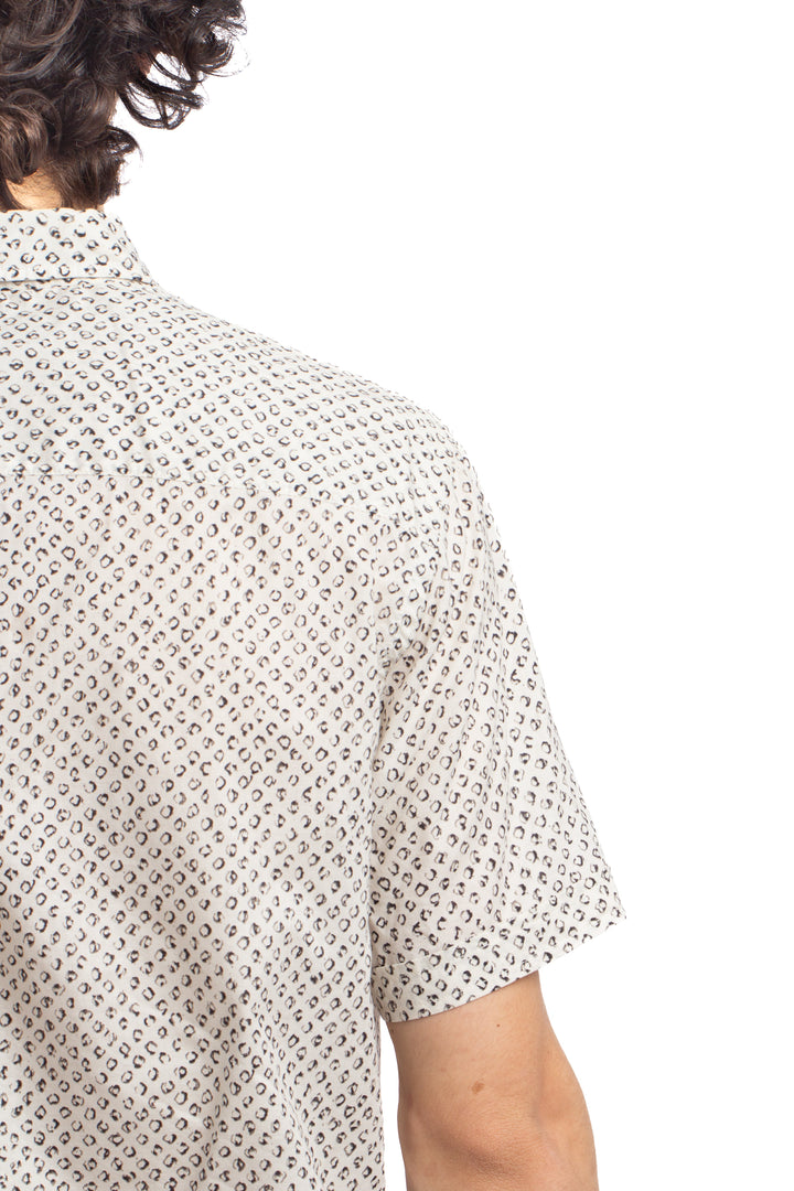 Camisa All Saints estampado, detalle 6 – ClosetRehab