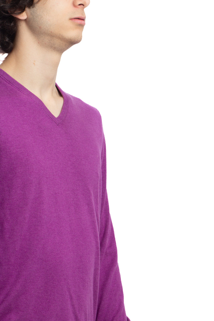 Suéter Massimo Dutti morado, detalle 5 – ClosetRehab