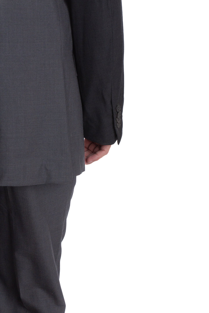 Traje Ermenegildo Zegna gris, detalle 6 – ClosetRehab