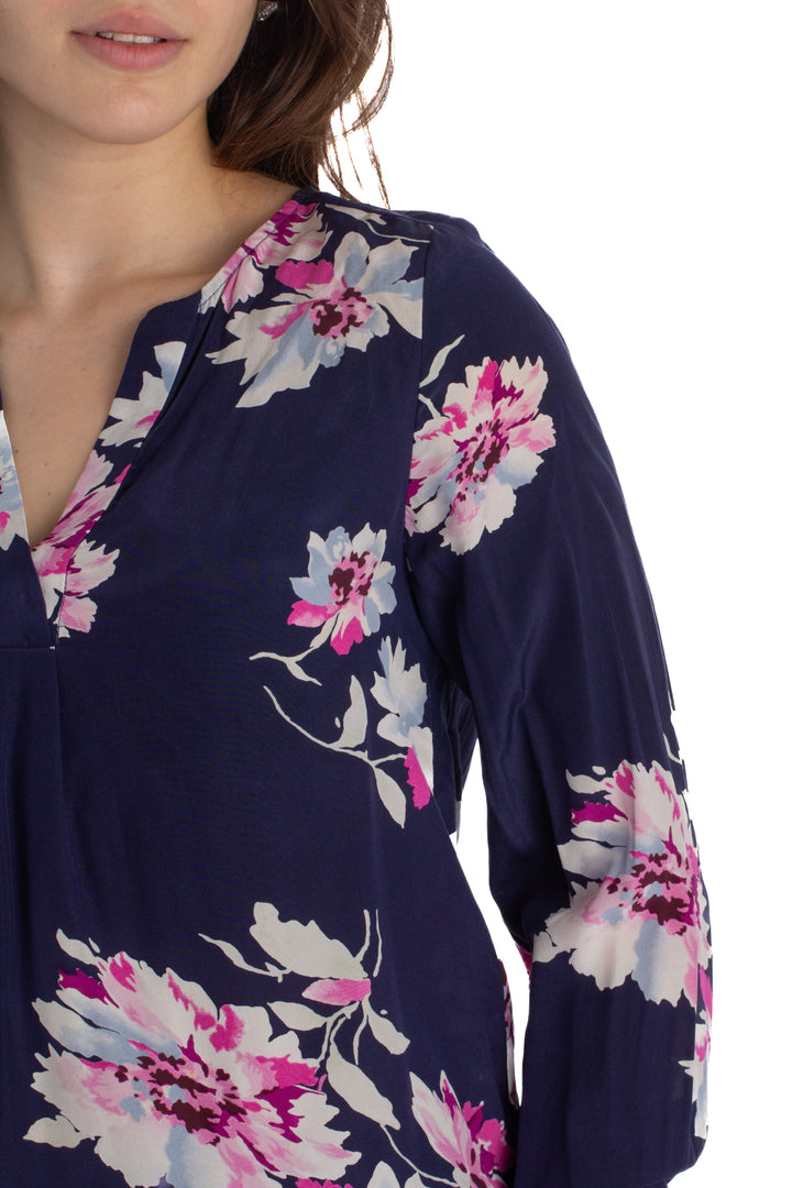 Blusa Joie azul marino, detalle – ClosetRehab