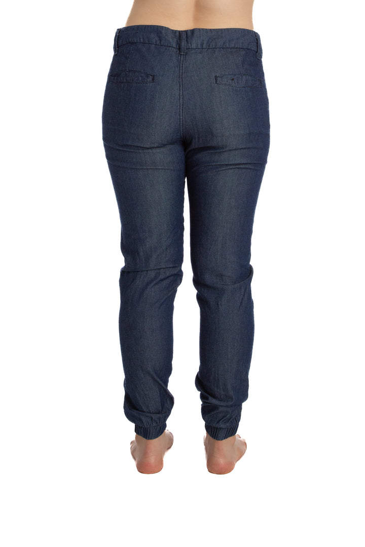 Pantalón Kenneth Cole Reaction azul marino, vista lateral – ClosetRehab