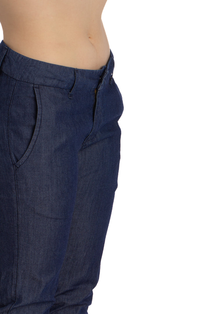 Pantalón Kenneth Cole Reaction azul marino, detalle 5 – ClosetRehab