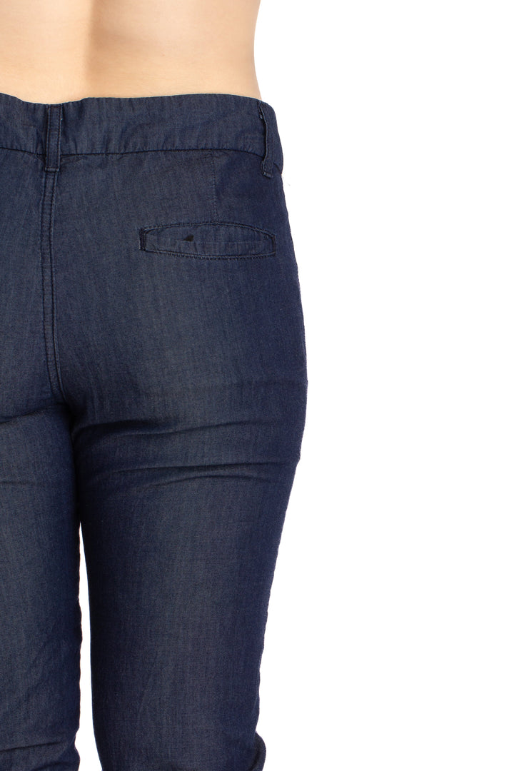 Pantalón Kenneth Cole Reaction azul marino, detalle 6 – ClosetRehab