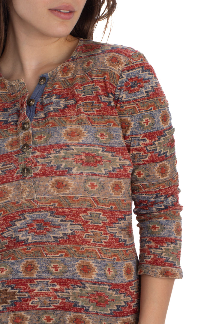 Suéter Lauren Jeans Co beige, detalle – ClosetRehab