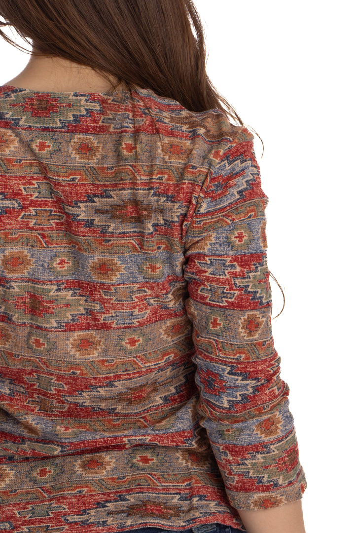 Suéter Lauren Jeans Co beige, detalle 6 – ClosetRehab
