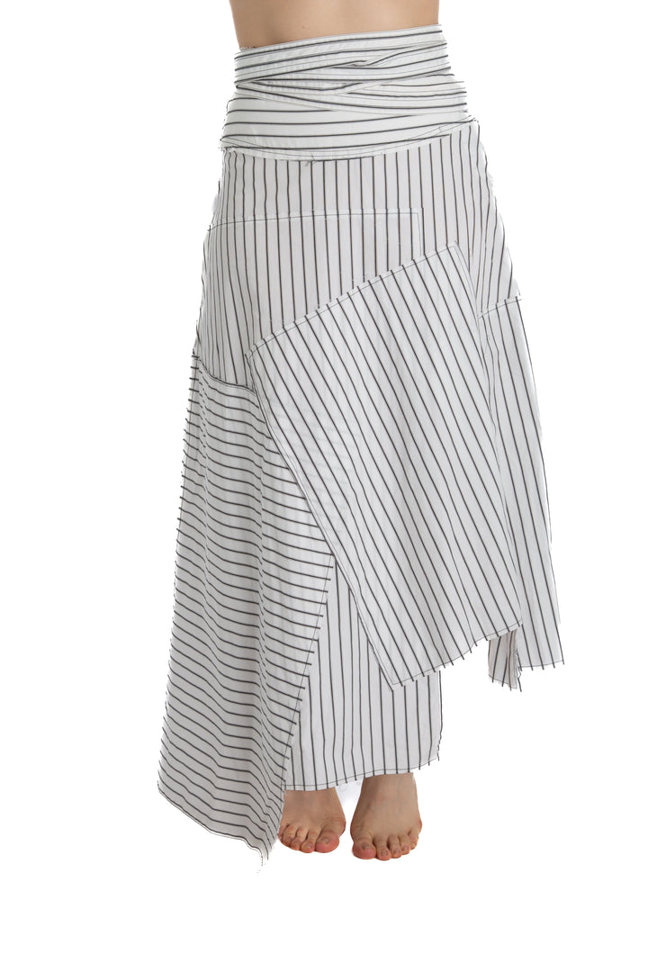 Falda J Wanderson blanco, vista frontal – ClosetRehab
