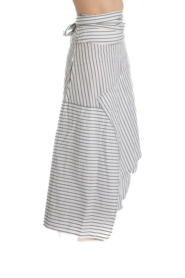 Falda J Wanderson blanco, vista posterior – ClosetRehab