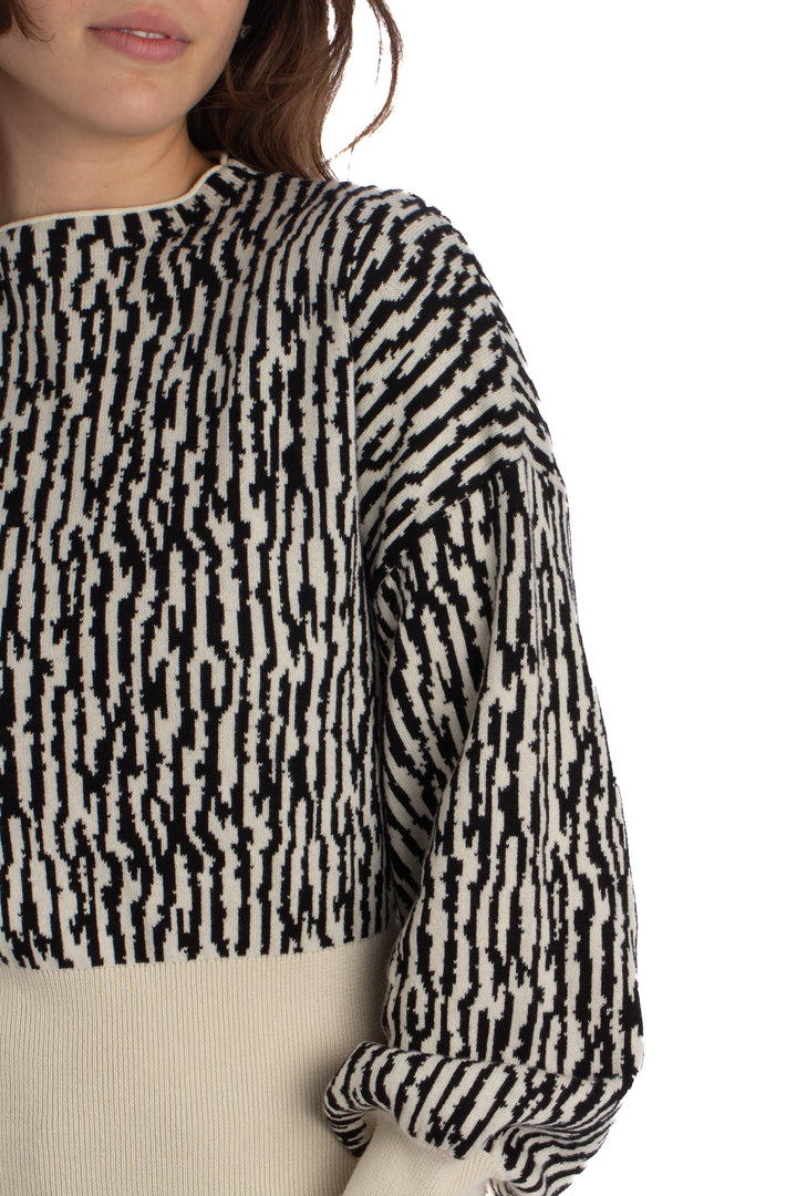 Suéter Open Edition estampado, detalle – ClosetRehab