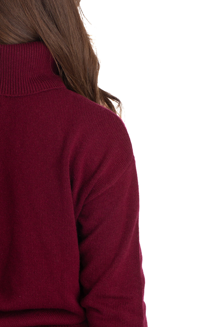Suéter Paige vino, detalle 6 – ClosetRehab