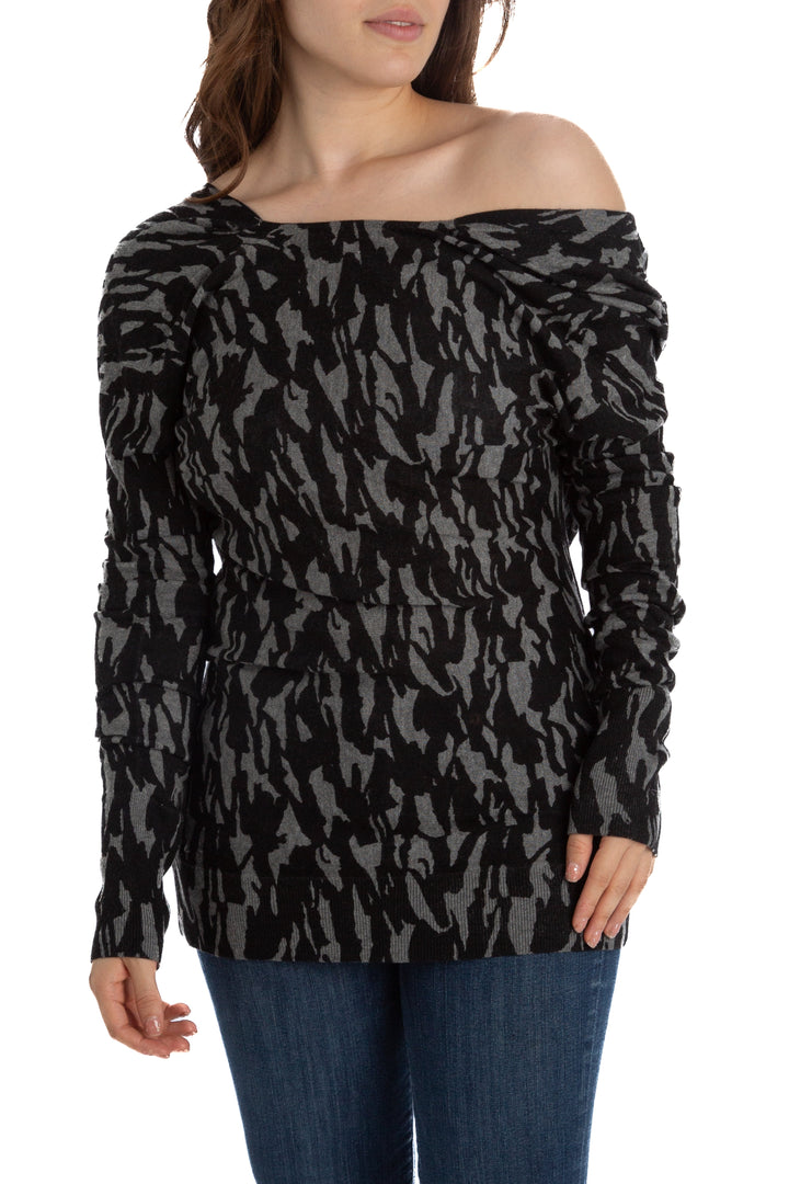 Suéter Velvet estampado, vista frontal – ClosetRehab