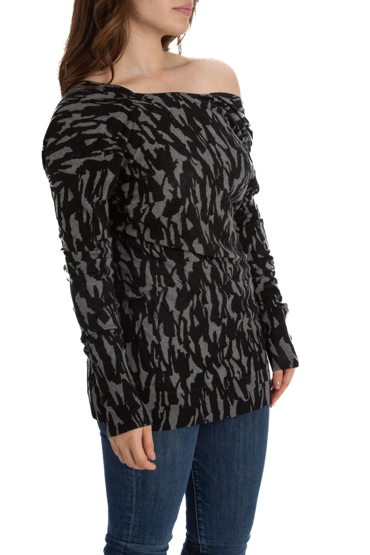 Suéter Velvet estampado, vista posterior – ClosetRehab
