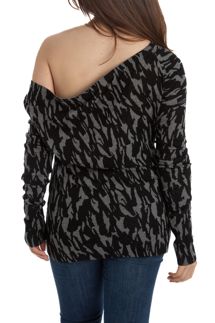 Suéter Velvet estampado, vista lateral – ClosetRehab
