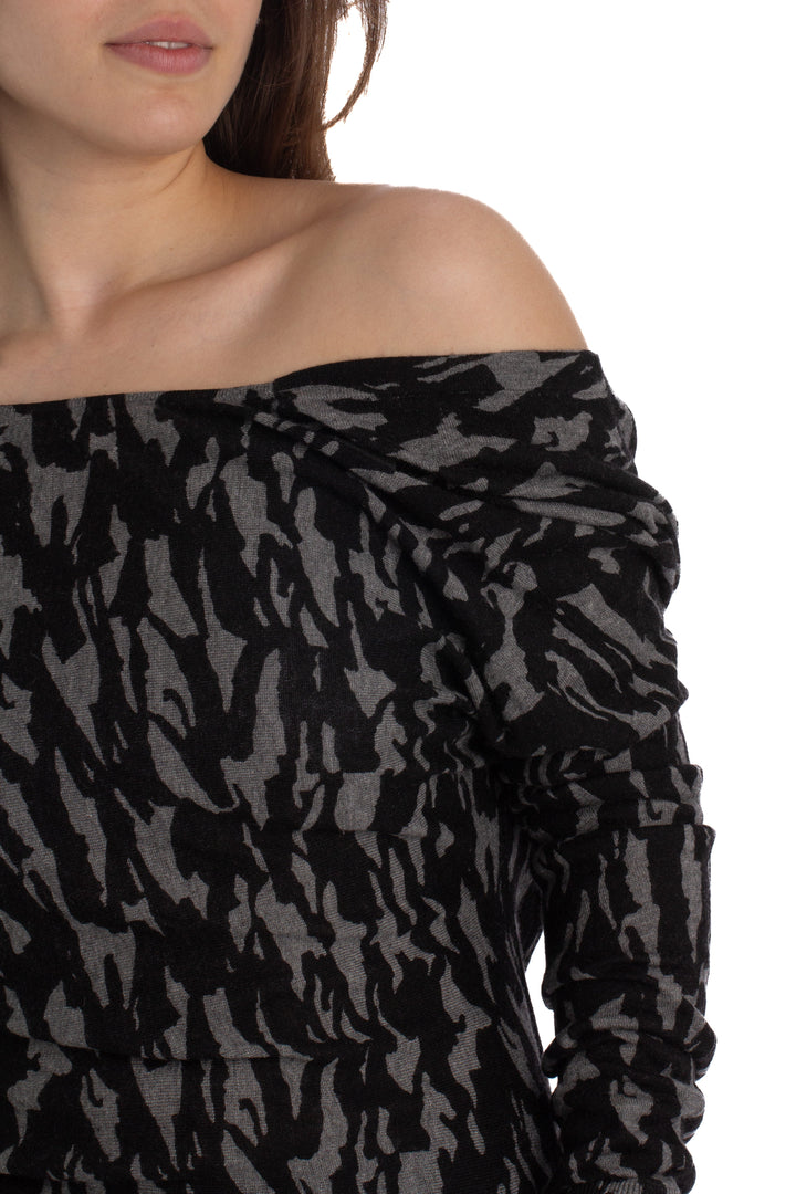 Suéter Velvet estampado, detalle – ClosetRehab